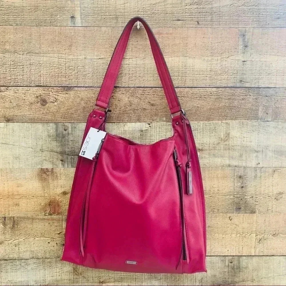 NWT Joe’s Jeans Ruby Double Zippered Tote Purse
